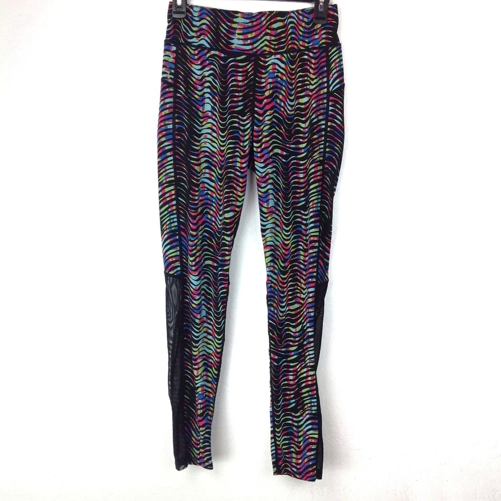 Psychedelic pop fit athleisure leggings - Picture 7 of 7